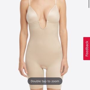 SPANX low back mid-thigh bodysuit